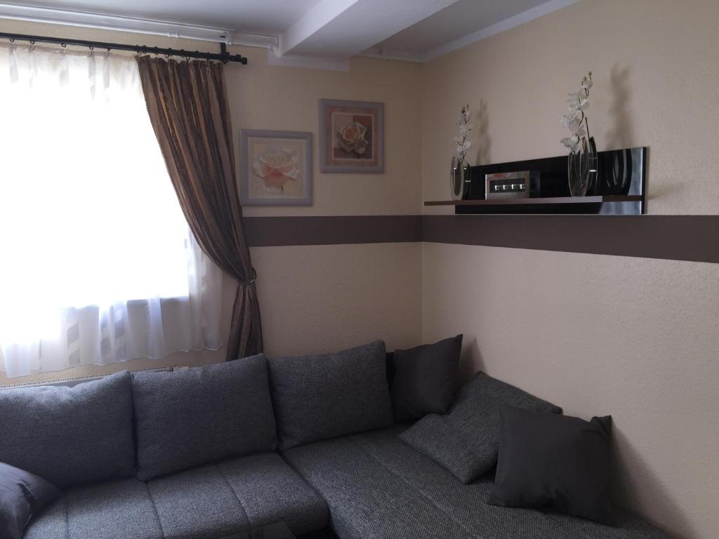 Posezení v ubytování Boulevard Apartment