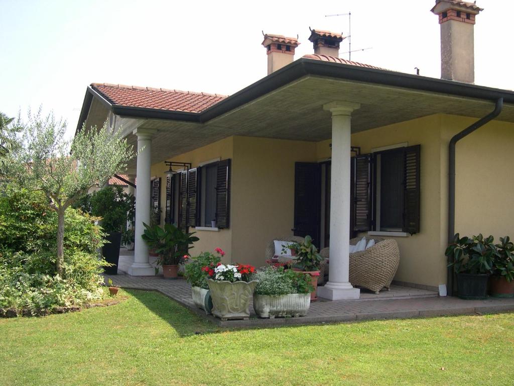 Zahrada ubytování Casa Margherita