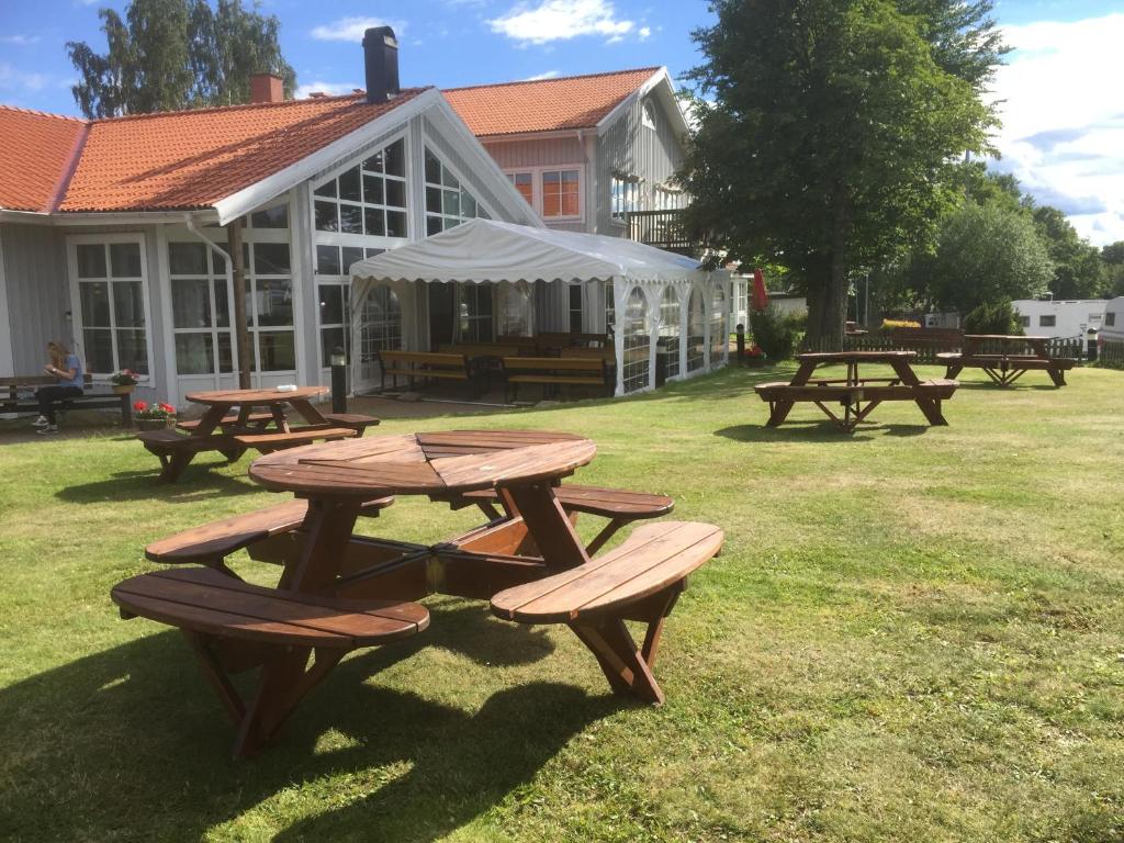 Zahrada ubytování Villa Björkhagen