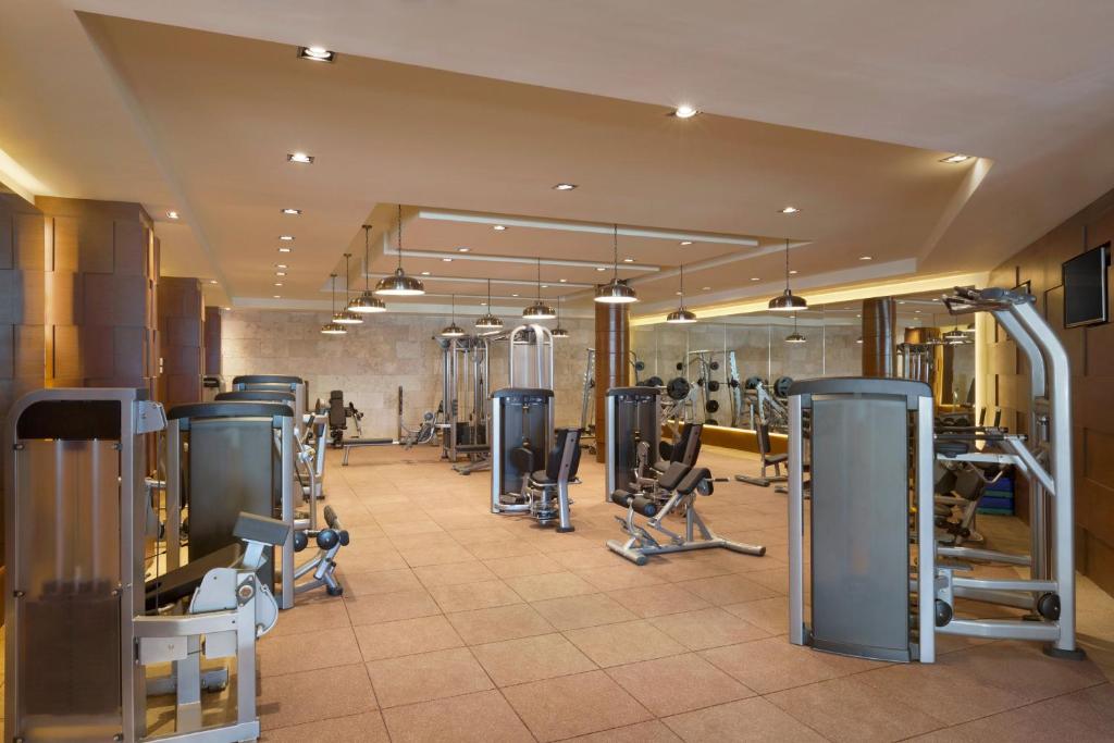Fitness centrum a/nebo fitness zařízení v ubytování Turquoize at Hyatt Ziva Cancun - Adults Only - All Inclusive