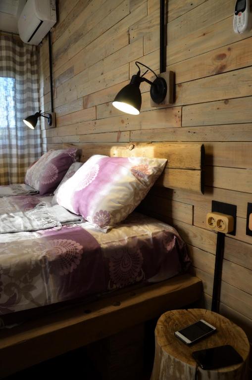 Postel nebo postele na pokoji v ubytování Rosemarino Country House