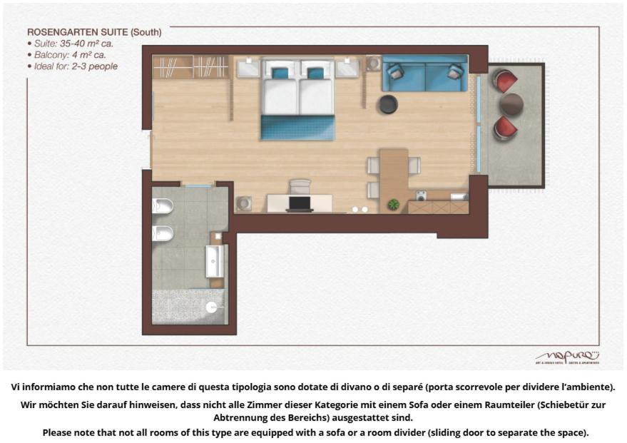 Art & Design Hotel Napura - 山景小型套房