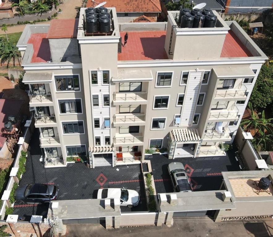 Το κτήριο όπου στεγάζεται  το διαμέρισμα