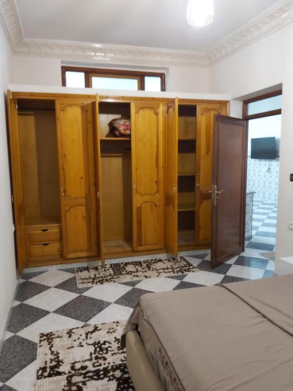 Postel nebo postele na pokoji v ubytování Daoudia