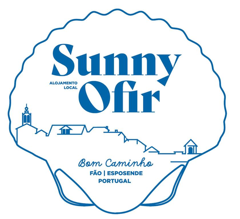 a label for a summer internship with the text sunny ohm at Sunny Ofir in Fão