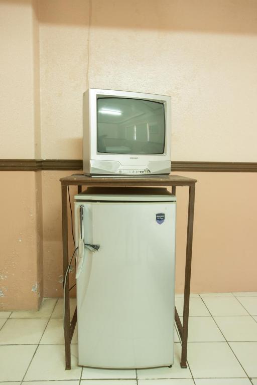 Kuchyň nebo kuchyňský kout v ubytování GV Hotel - Masbate