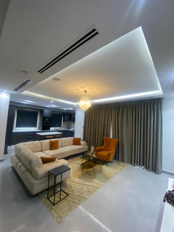 Posezení v ubytování Savvy Residences