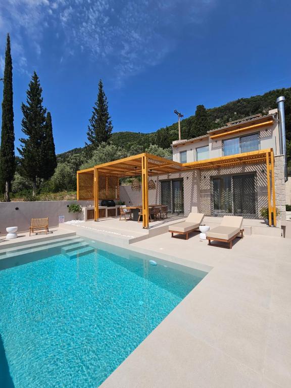 Πισίνα στο ή κοντά στο Villa Lethia