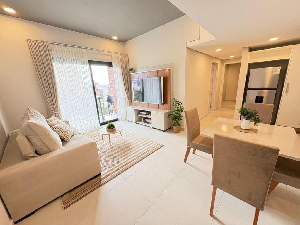 Kuchyň nebo kuchyňský kout v ubytování City-Apartment Washington