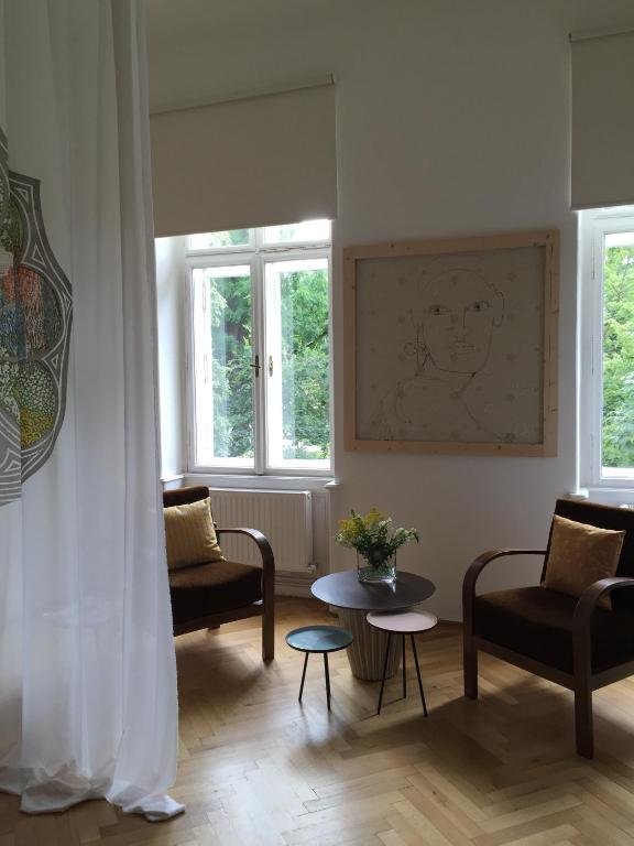 Istumisnurk majutusasutuses Wohnzimmer