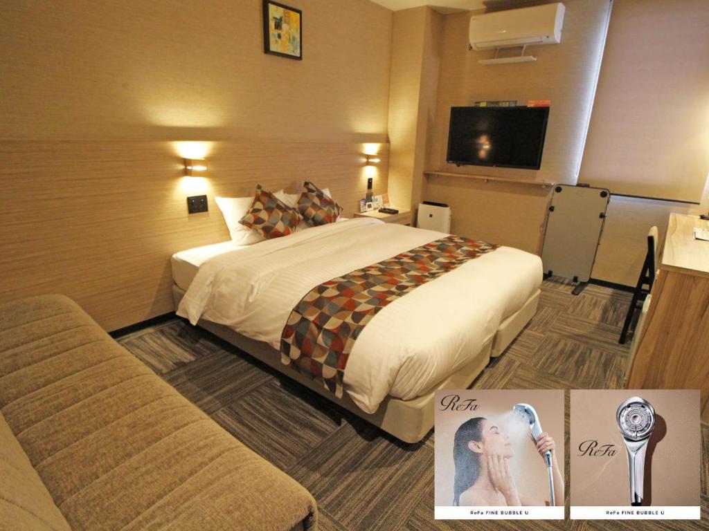 Astil Hotel Shinosaka Precious - Chambre Double De Luxe Avec Canapé-Lit - Non-Fumeur