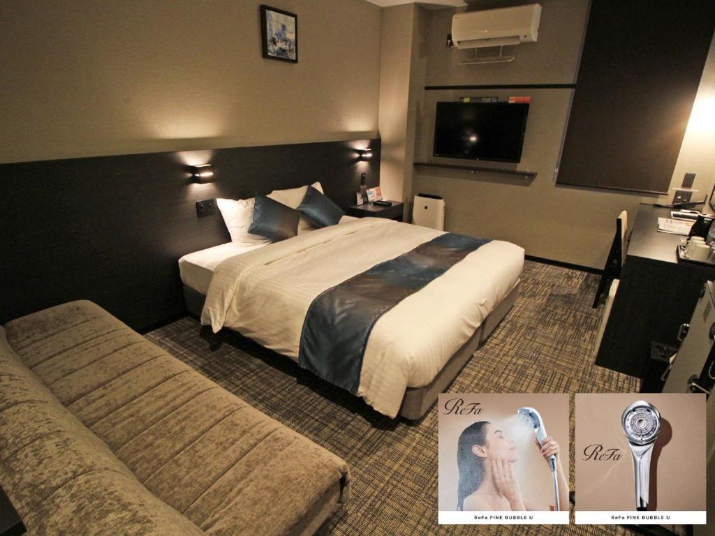Astil Hotel Shinosaka Precious - Chambre Double Deluxe Avec Canapé-Lit - Fumeurs