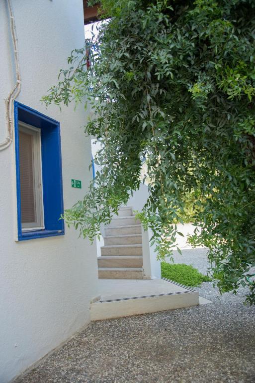 Budova, kde se aparthotel nachází