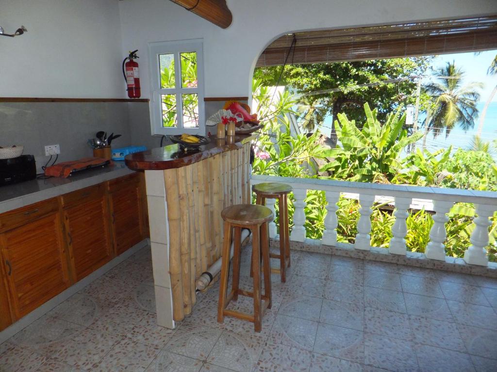 Kuchyň nebo kuchyňský kout v ubytování Beau Bamboo