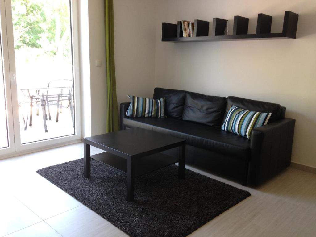 Posezení v ubytování Apartmány Hlohovec
