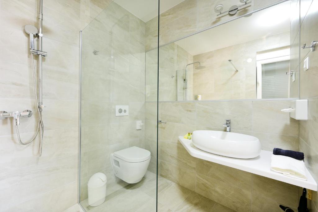Kúpeľňa v ubytovaní Villa Spant