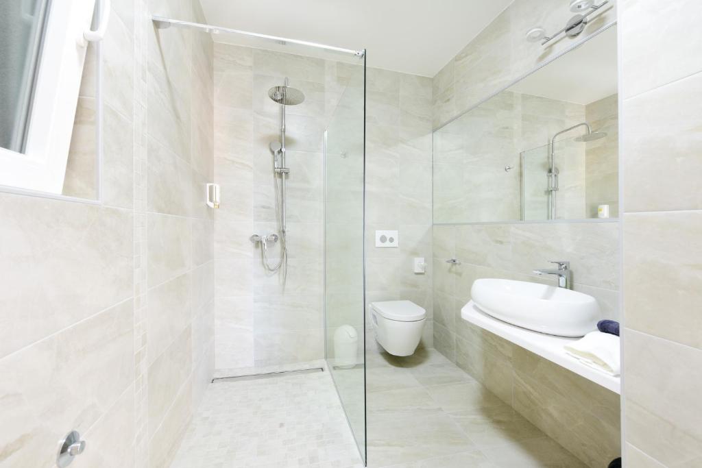 Kúpeľňa v ubytovaní Villa Spant