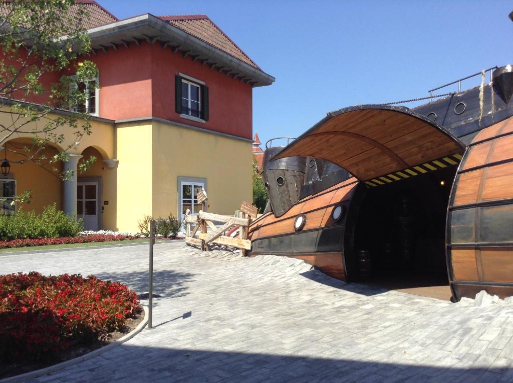 Budova, kde se hotel nachází