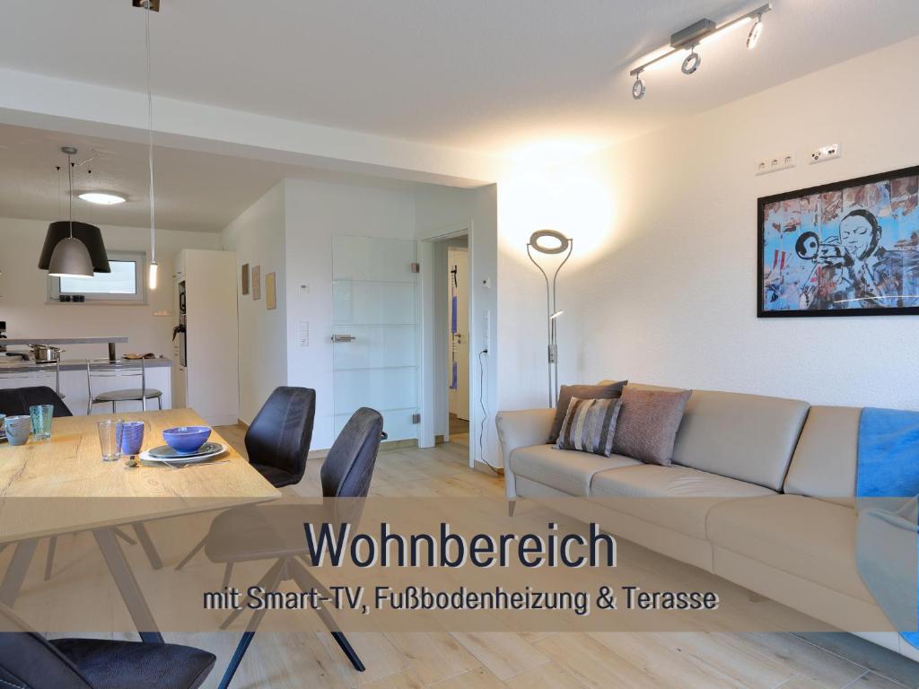 Ferienhaus Höckelheim - FeWo Blaue Lagune - neu, modern & geräumig - 100 qm - 3 Schlafzimmer - bis 6 Gäste, Babies reisen gratis - Garten, Grill & Terrasse - Fußbodenheizung - Smart-TV - Küche mit Backofen, Spülmaschine & Toaster - nahe Göttingen - Апартаменты с 3 спальнями