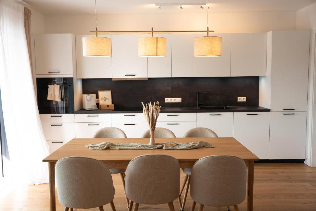 Køkken eller tekøkken på bei Stefanie