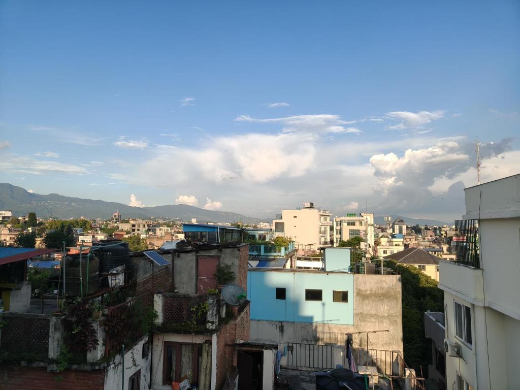 a view of a city with buildings at Casablanca Nepal at Tours By Nayan in Kathmandu
