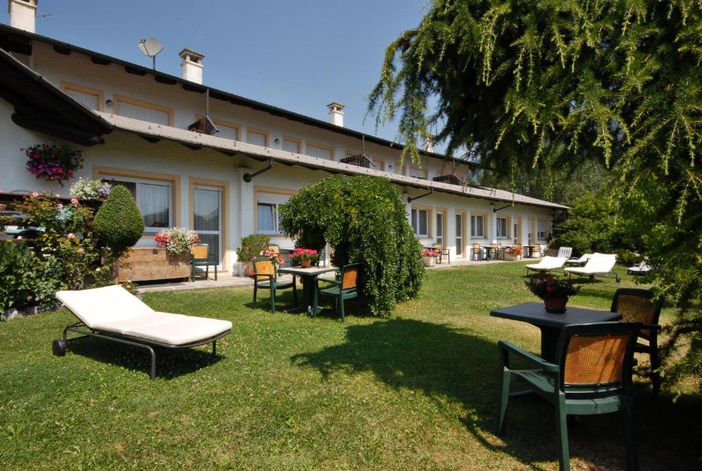 Zahrada ubytování La Roche Hotel Appartments