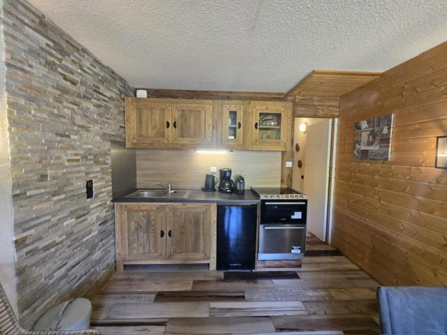 Η κουζίνα ή μικρή κουζίνα στο Appartement Soleil au pied des pistes