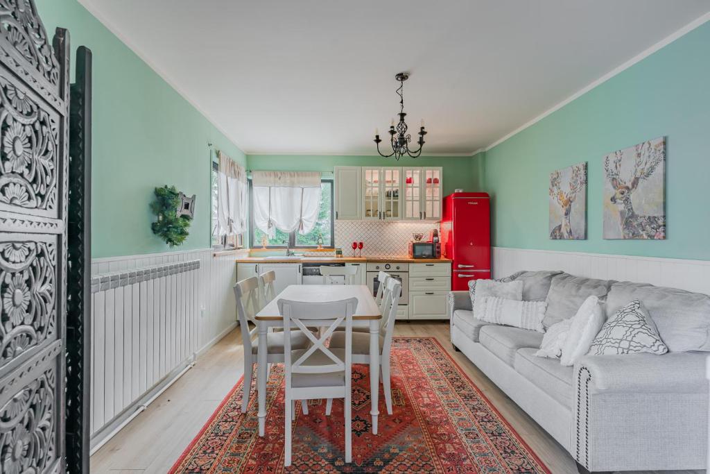 O zonă de relaxare la Westwand Villas