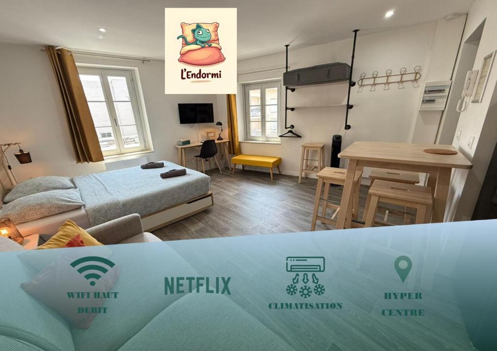 Jolis Appartements au coeur de Clermont Ferrand - Proche Jaude - WIFI et NETFLIX - Housity