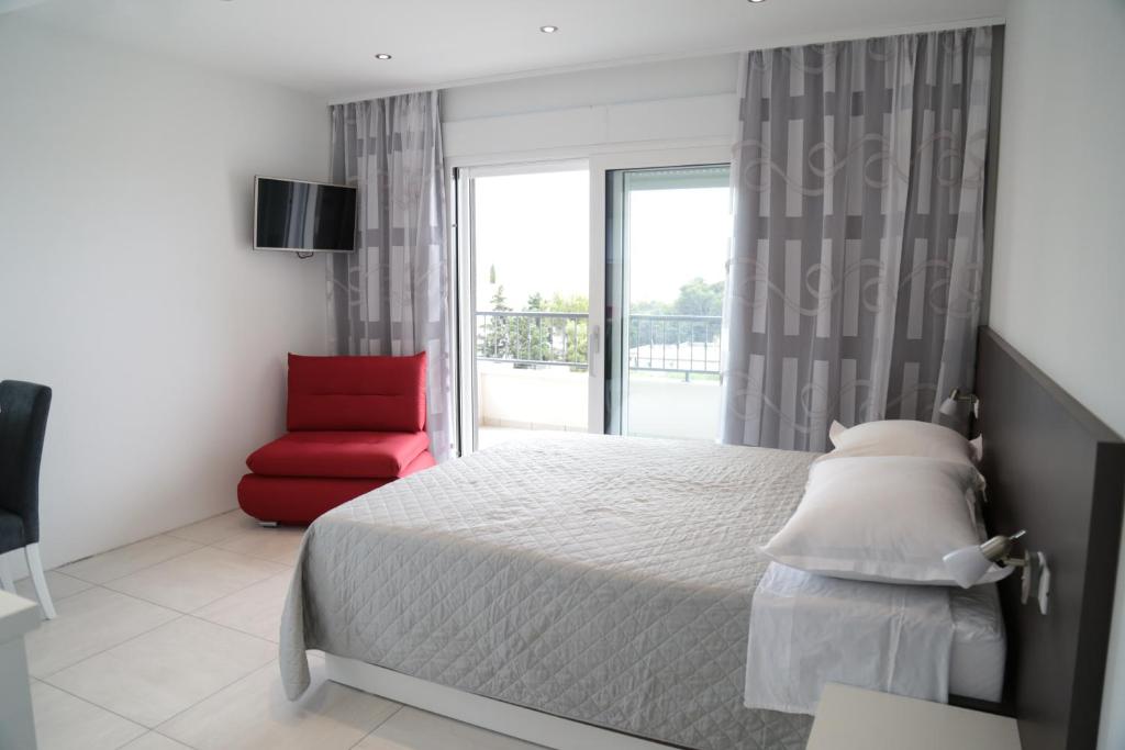 Postel nebo postele na pokoji v ubytování Apartment Nada