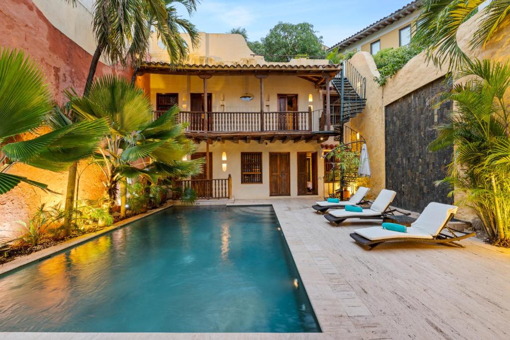 Πισίνα στο ή κοντά στο Reve hotel