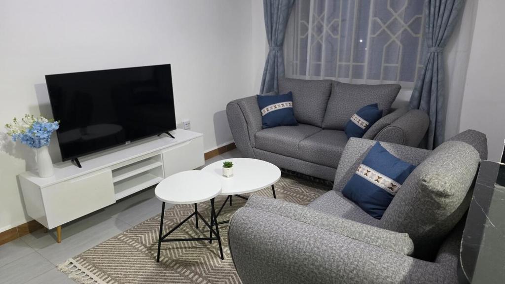 Posezení v ubytování Marvel Homes - Pumzika