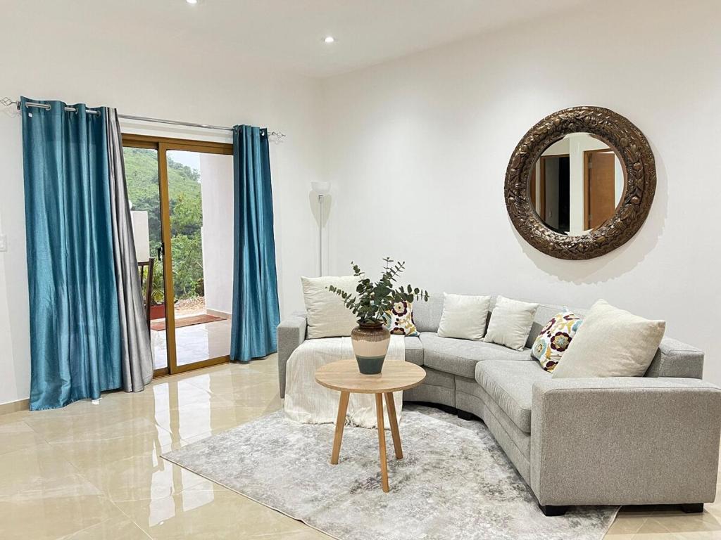 Posezení v ubytování Apartamento 2BR con piscina en Las Terrenas