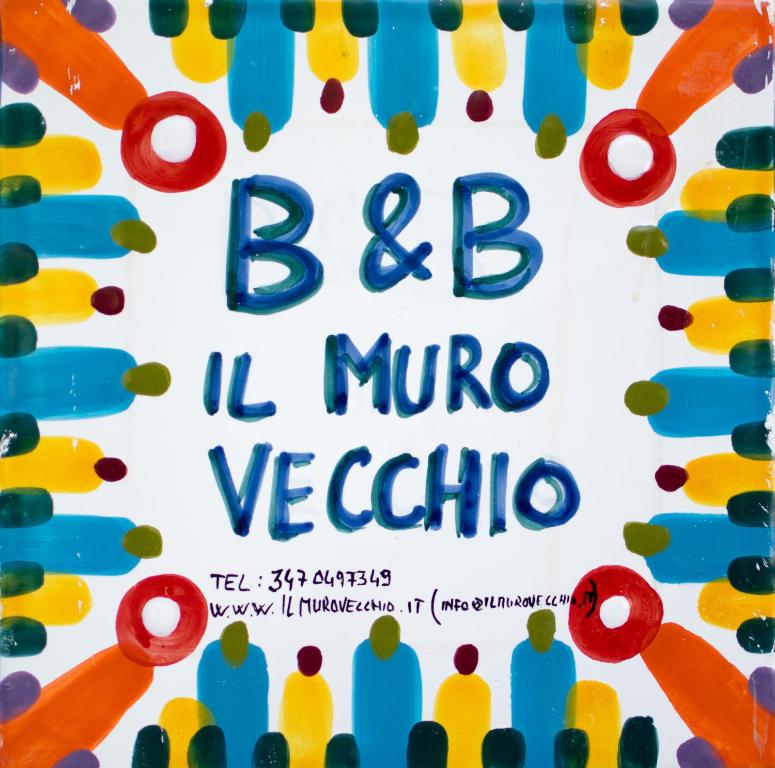 B&B Il Muro Vecchio tesisinde sergilenen bir sertifika, ödül, işaret veya başka bir belge
