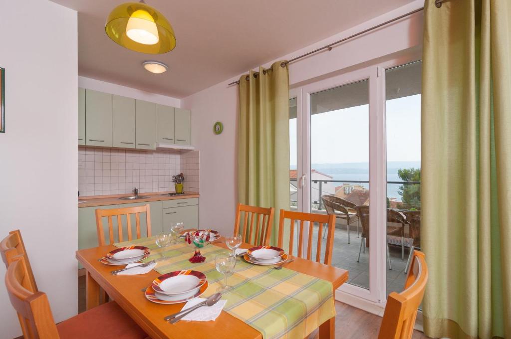 Balkón alebo terasa v ubytovaní Apartment Božan
