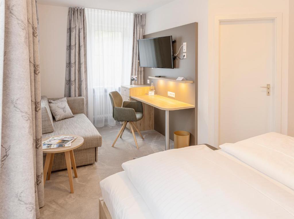 Flair Hotel Gasthof zum Hirsch - Chambre Double Économique