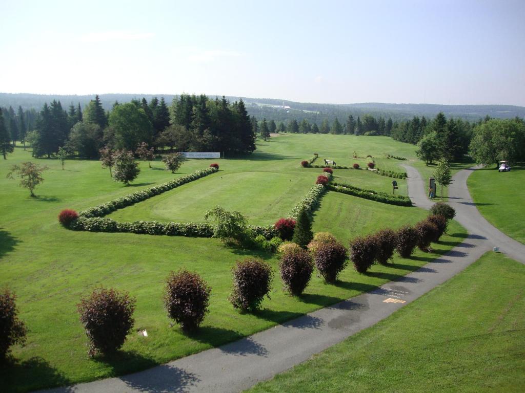 Zahrada ubytování La Cache du Golf