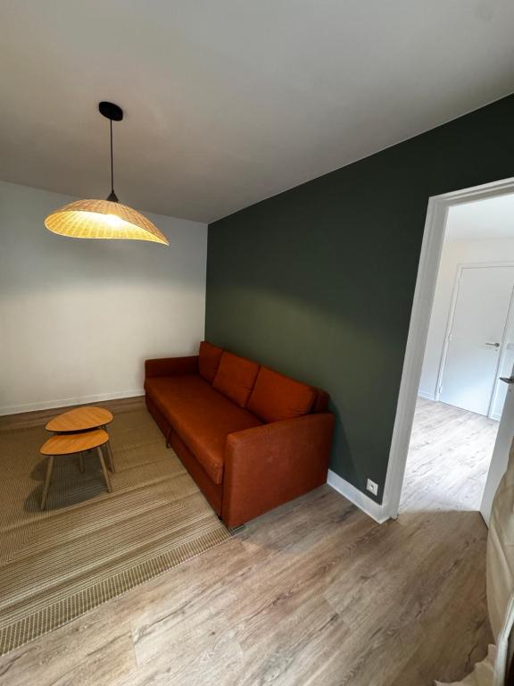 Χώρος καθιστικού στο Casa tranquila