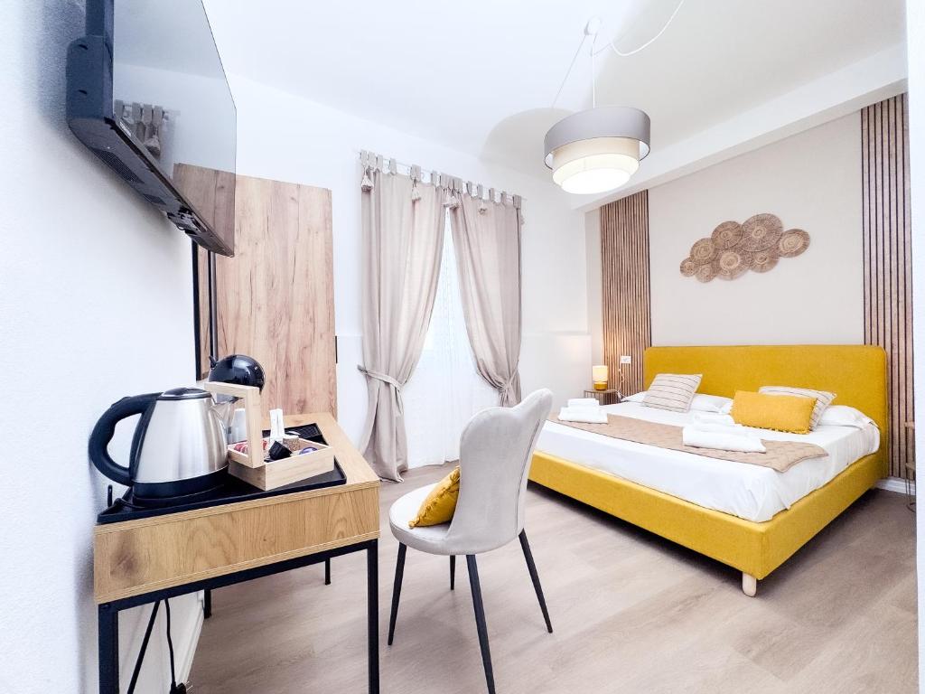 Ένα ή περισσότερα κρεβάτια σε δωμάτιο στο Sister's House