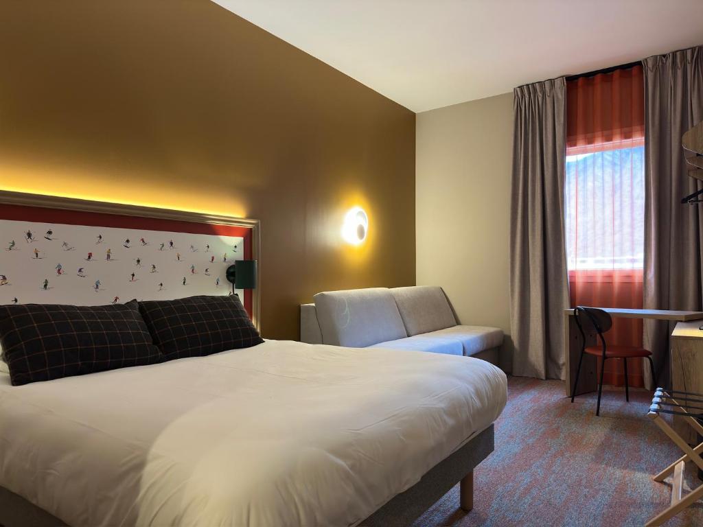 Best Western Coeur de Maurienne Hotel Restaurant & Spa - 家庭间 - 带大号床和沙发床 - 禁烟
