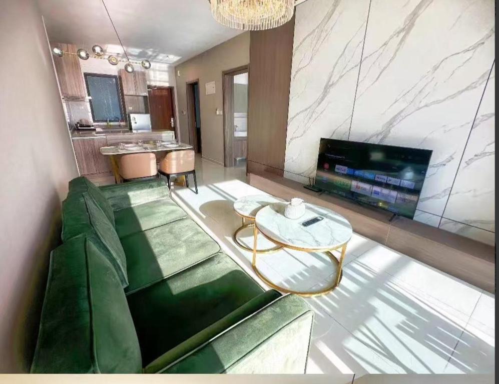 Χώρος καθιστικού στο 精装修 2 房公寓