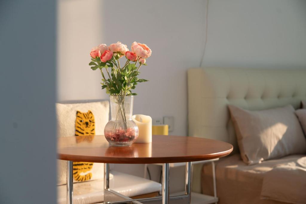 Χώρος καθιστικού στο Xiao Meow B&B