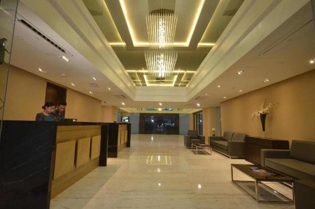 Vstupní hala nebo recepce v ubytování Jinjiang Inn - Makati