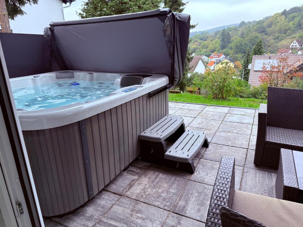 Ferien- & Wellneswohnung mit privater Sauna und Whirlpool - Apartamento De Un Dormitorio