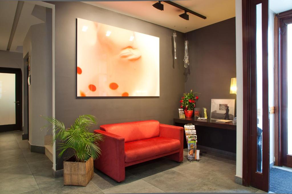 Zona de estar de La Casa del Patrón