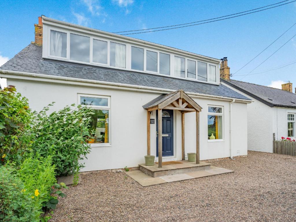 Bygningen som feriehuset ligger i