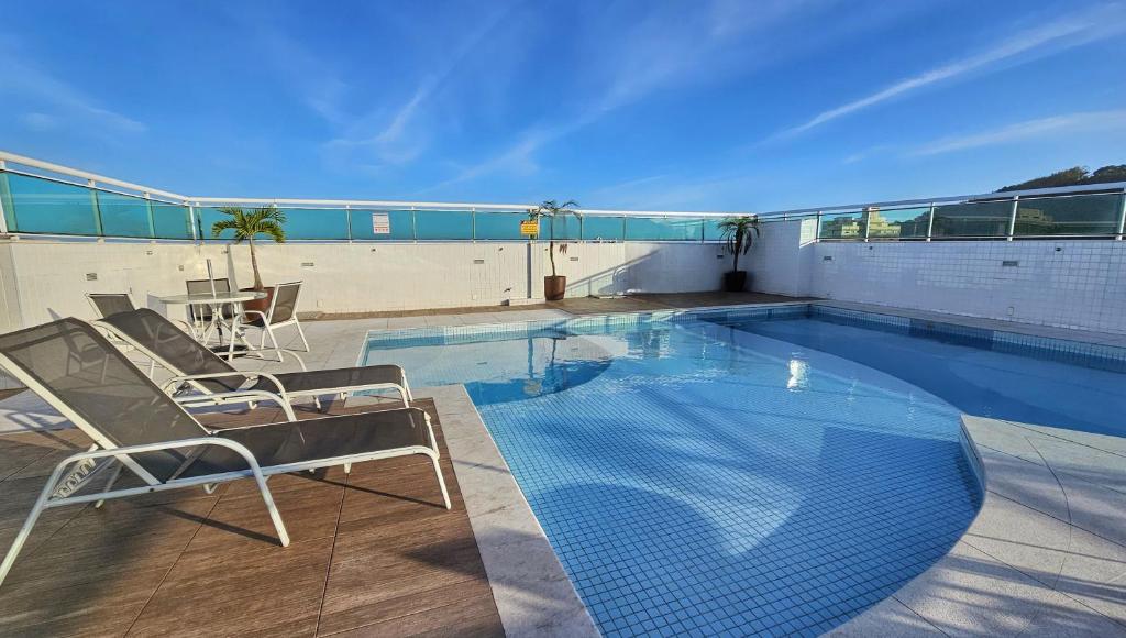 Πισίνα στο ή κοντά στο Deck com churrasqueira privativa - Piscina - Praia das Pitangueiras