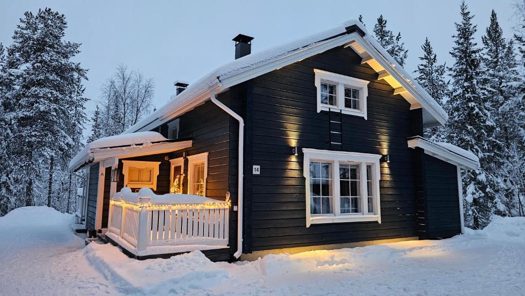 Peaceful Hideaway near Levi Adventures activities v zimě