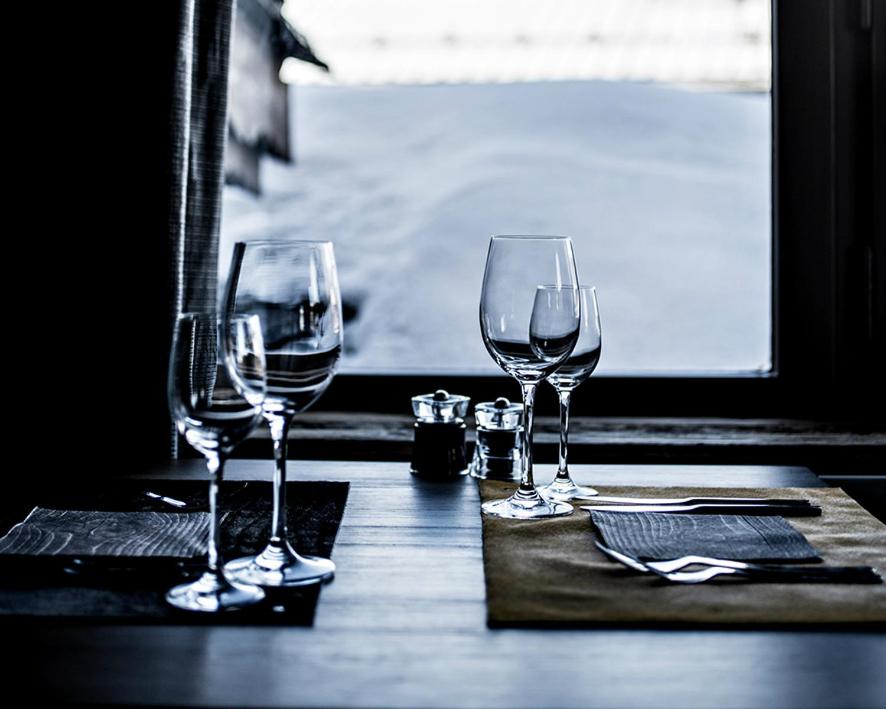 Nápoje v ubytování Les Trois Vallées, a Beaumier hotel