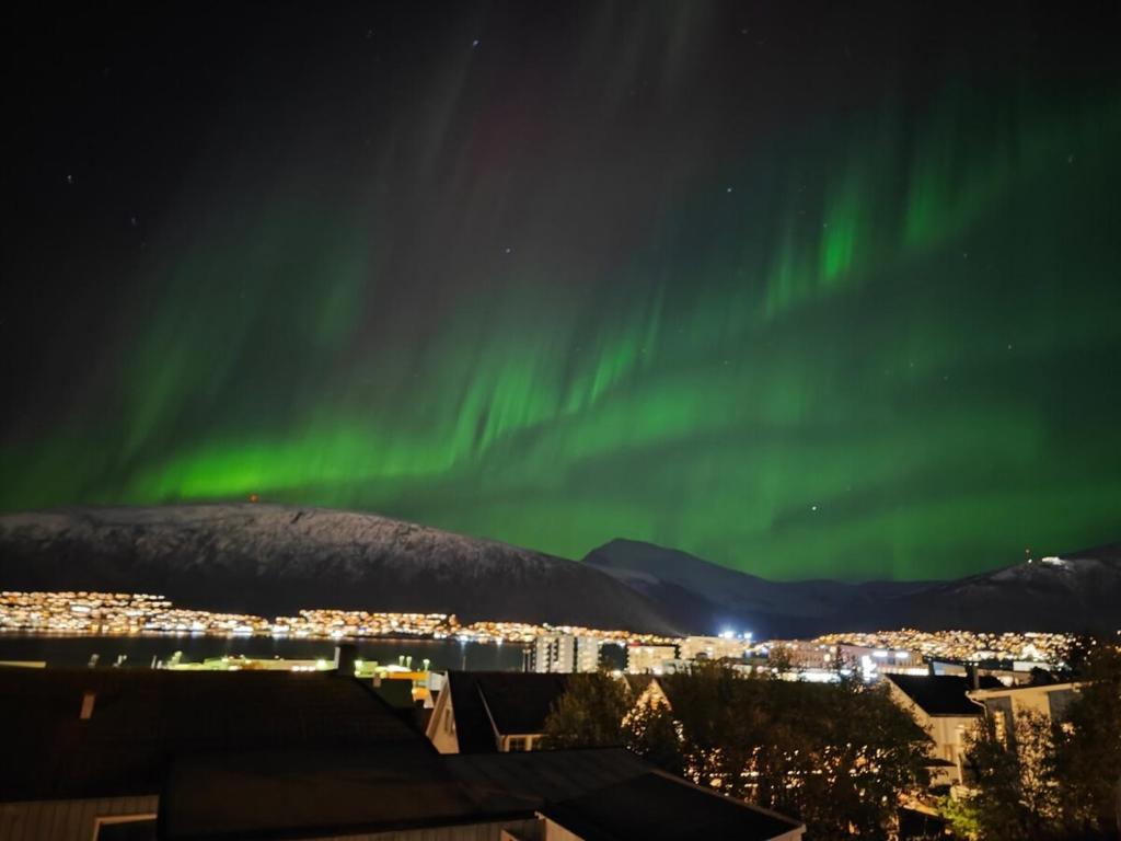 Nespecifikovaný výhled na hory nebo výhled na hory při pohledu z apartmánu